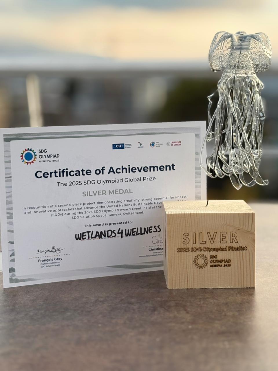 USIU-Africa students present award-winning projects at the 2025 SDG Olympiad