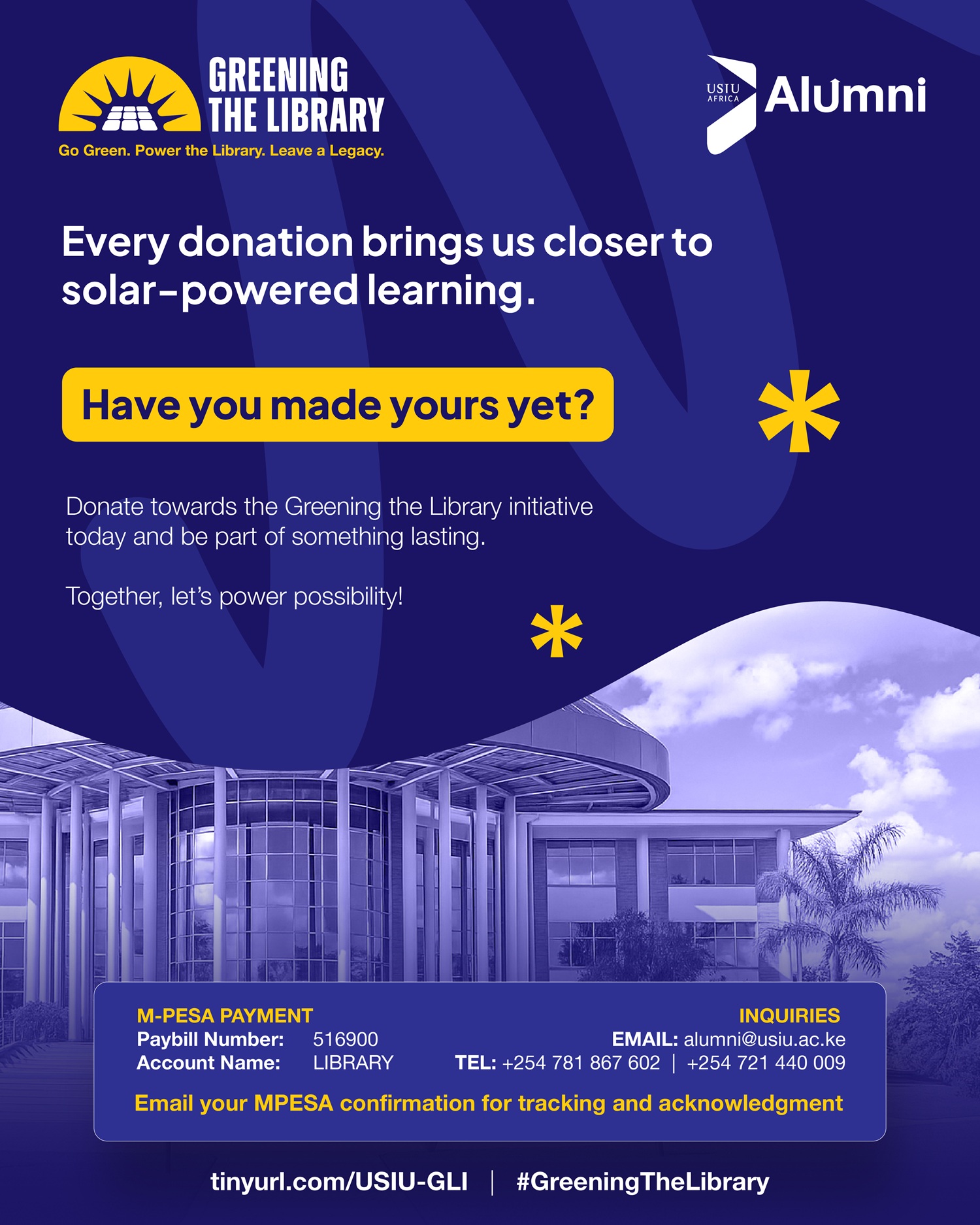 Alumni Powering Change: Leading USIU-Africas Journey Toward a Greener Campus