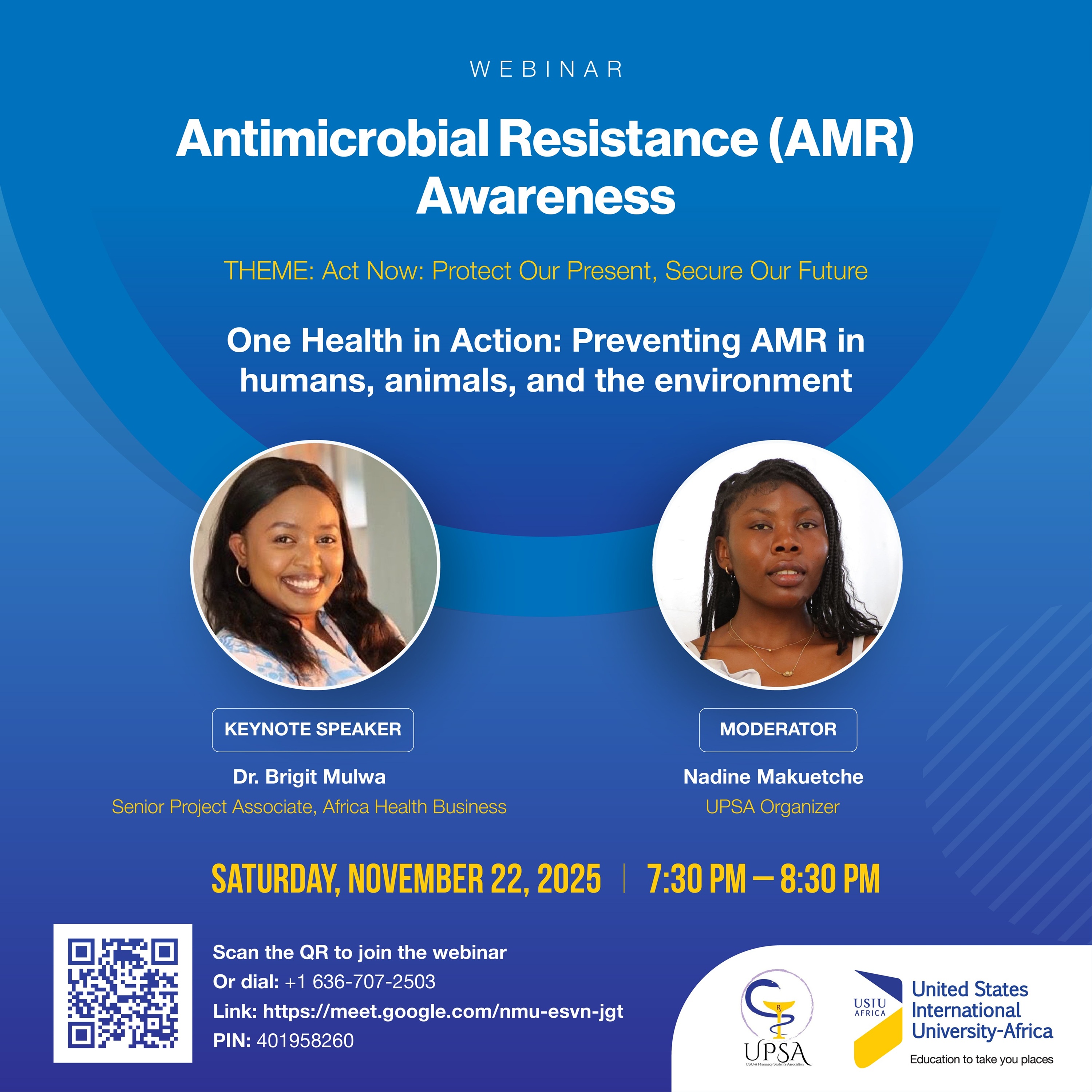 School of Pharmacy and Health Sciences marks World Antimicrobial Resistance Awareness Week with renewed call to action