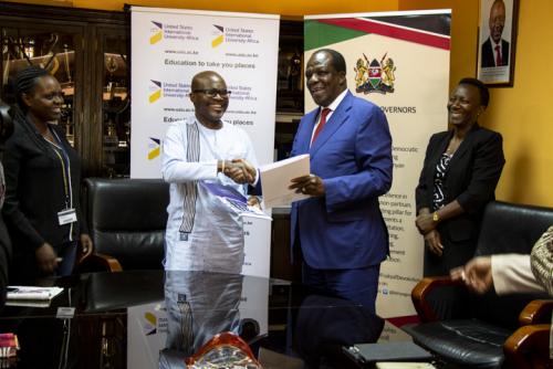 USIU-Africa signs agreement to enhance knowledge sharing among counties