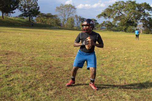 New students urged to explore American football as an option