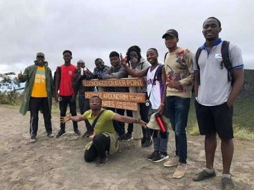 The Hostels department hosts day trip to Mt. Longonot, Naivasha