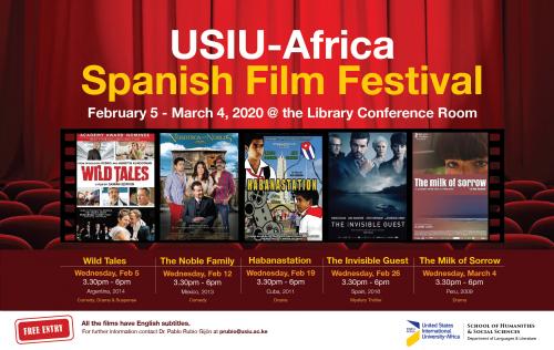 USIU-Africa hosts Spanish film festival