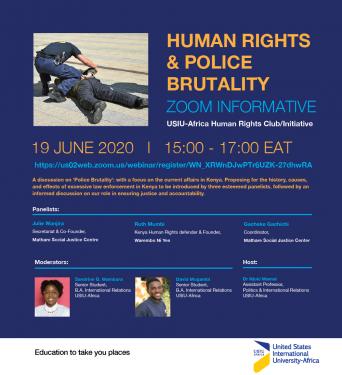 Human Rights and Police Brutality Webinar