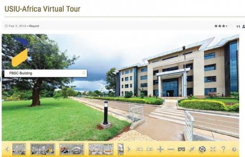 Admissions Office conducts a Virtual Tour and Career Talk for prospective students