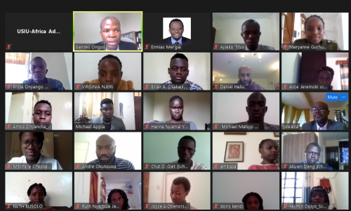 USIU-Africa formally commissions the inaugural cohort of scholars in the Mastercard foundation Scholars Program