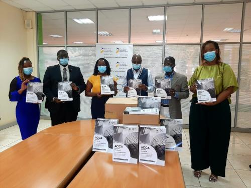 USIU-Africa receives book donation by the Association of Chartered Certified Accountants (ACCA)