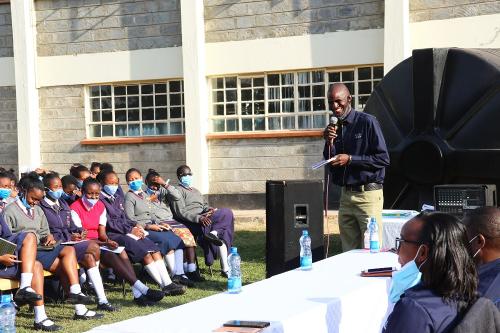 The Admissions Department pays a visit to St. Georges Girls Secondary School