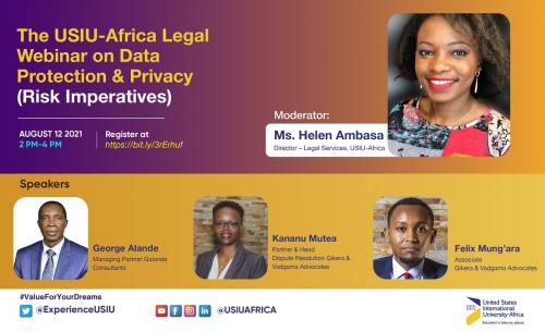 Webinar on Data Protection & Privacy (Risk Imperatives)
