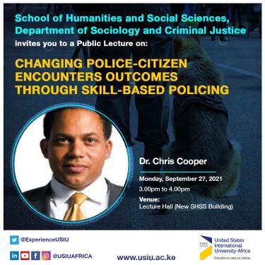 Public Lecture: Changing Police-Citizen Encounters