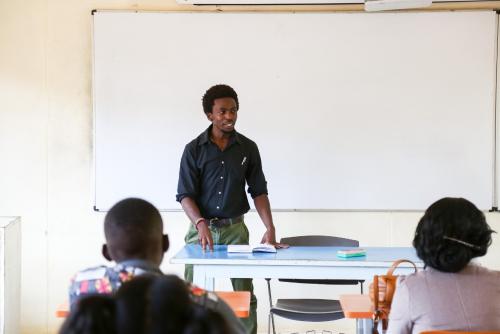 Students from the School of Communication, Cinematic, and Creative Arts host a talk with Kalasha - award winning director, Nick Wambugu