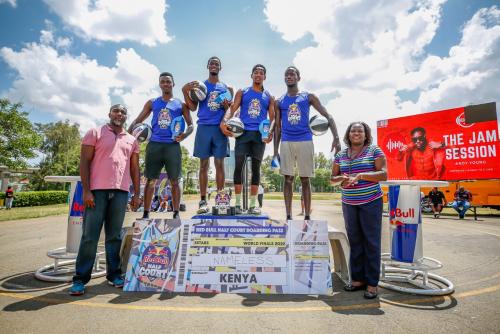 Four members of the USIU-Africa basketball team to represent Kenya in Belgium next year