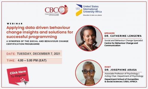 Webinar: Implementing Social and Behaviour Change Successfully