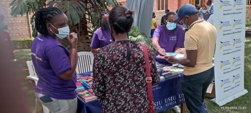 Admissions Department attends Kianda school career day