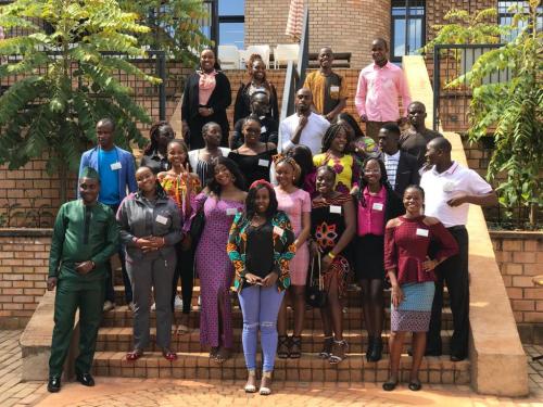 Mastercard Foundation Scholars from USIU-Africa attend the inaugural Yale Model United Nations Conference in Kigali, Rwanda