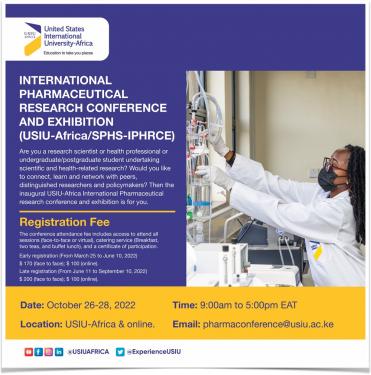 International Pharmaceutical Research Conference and Exhibition