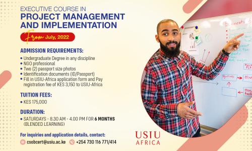 Executive Course in Project Management and Implementation