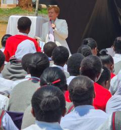 Pictorial: Admissions Department visits St. Georges Girls and Pangani Girls Schools