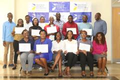 School of Graduate Studies, Research and Extension graduates the 1st cohort of the Results-Based Practical Approaches to Monitoring, Evaluation, Research and Learning Executive Short Course.