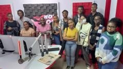Pictorial: Journalism students visit RMS Studios as part of class work