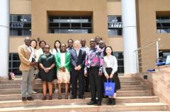 Confucius Classroom at USIU-Africa receives a donation of Chinese language and culture learning materials from Confucius Institute at Kenyatta University