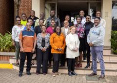 Alumni Association hosts staff alumni breakfast with the Vice Chancellor