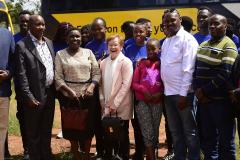 Scholars from the Mastercard Foundation Scholars Program at USIU-Africa take part in the Scholar Day of Service