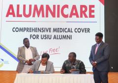 The USIU-Africa Alumni Association launches Alumni Care in partnership with Jubilee Insurance