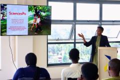 The Mastercard Foundation Scholars Program Transitions Office hosts information session with Sciences Po University