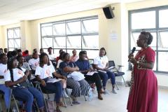 The Mastercard Foundation Scholars Program Transitions Office hosts the Executive Director of the Akua Kuenyehia Foundation