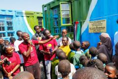 Mastercard Foundation Scholars take part in Scholar Day of Service project at Friends Anduru Educational Center