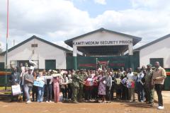 USIU-Africa students hold donation drive at Kamiti Prison