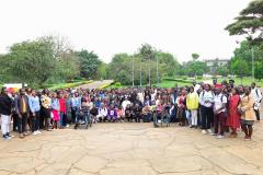 The Mastercard Foundation Scholars Program at USIU-Africa hosts the Mastercard Foundation team during the second week of pre-university orientation