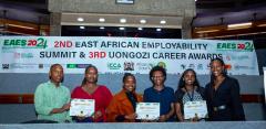 USIU-Africa scoops three awards at the 3rd Uongozi Career Awards