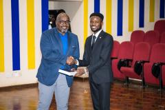 Mastercard Foundation Scholar Nicholas Sitso Kwashi Amessouwoe launches inspiring new book, the Library of Poetic Heritage at USIU-Africa