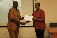 The Counselling Department holds graduation for the Psychological First Aid Training Program