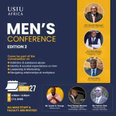 The power of vulnerability: The Office of Gender Equity and Protection hosts the 3rd edition of the Men’s Conference