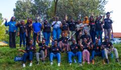 Mentors at the Mastercard Foundation Scholars Program partner with Angaza Technology Literacy Centre for a mentorship session at Gatundu High School