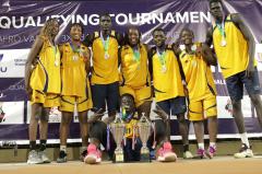 Basketball team shines at the 7th afro-varsity 3x3 basketball qualifier games in Kampala