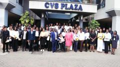 Students taking the Institutions and Human Rights course visit KNCHR to deepen their understanding of human rights mechanisms